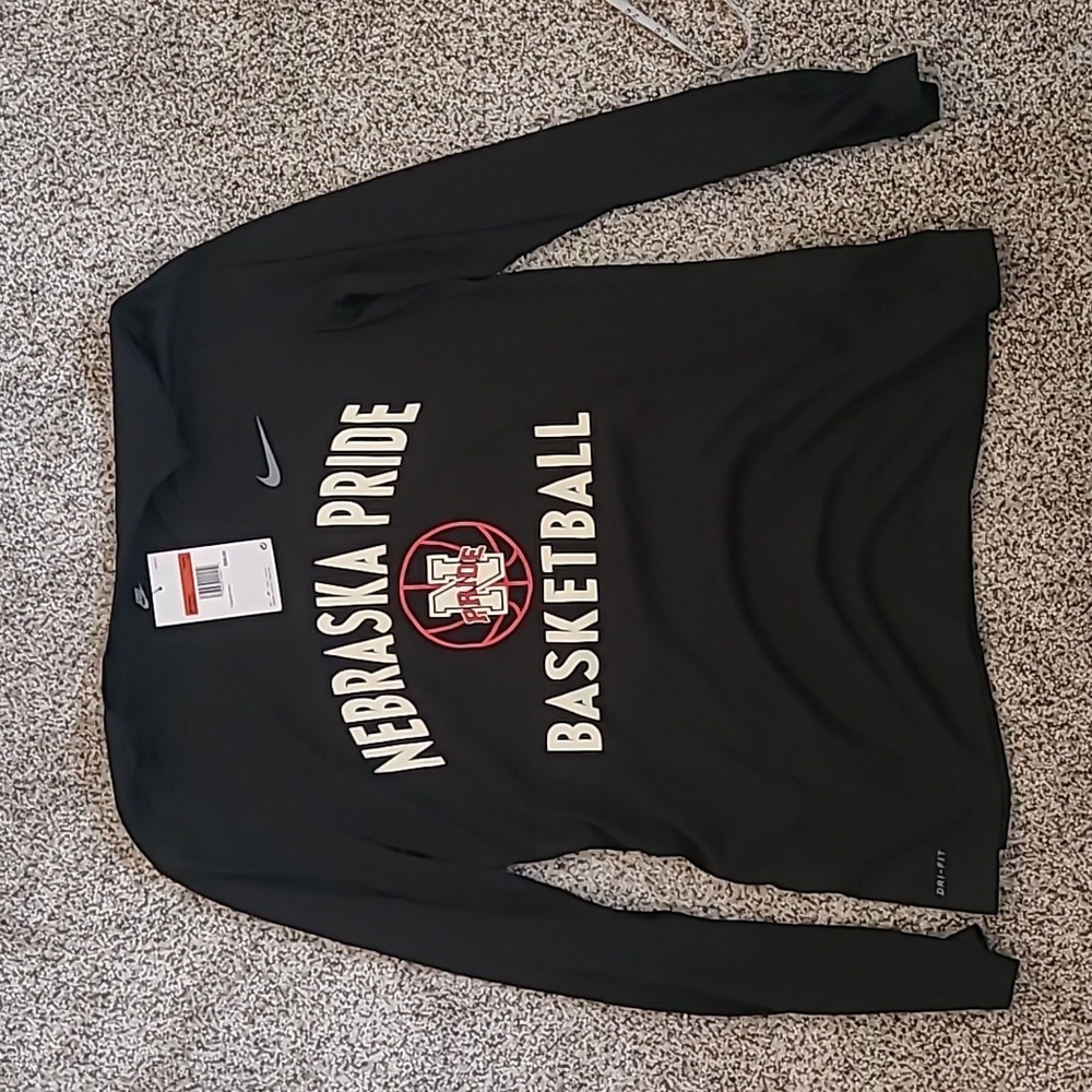 Nike Nebraska Pride Basketball Long Sleeve Shirt